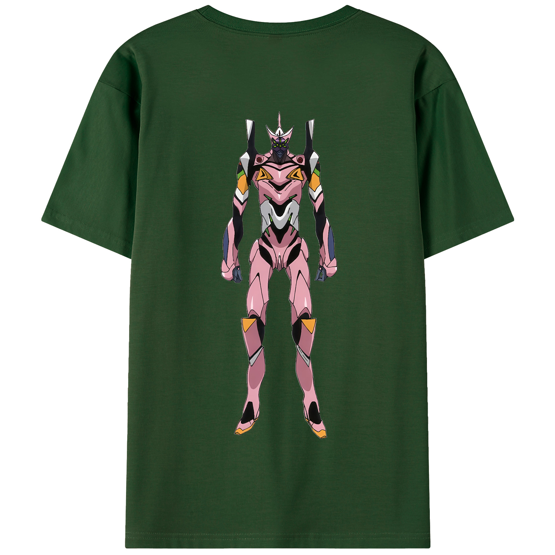 （画像用） EVA 新世紀エヴァンゲリオン 綿100％半袖Tシャツ（背面プリント）